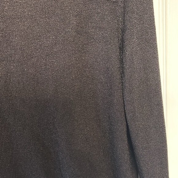 Eileen Fisher Brown Open Front Knit Cardigan - Picture 6 of 6